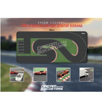 DC Time Attack Race Map XL (900x400mm)