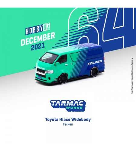 Tarmac Toyota Hiace Widebody Falken 1/64