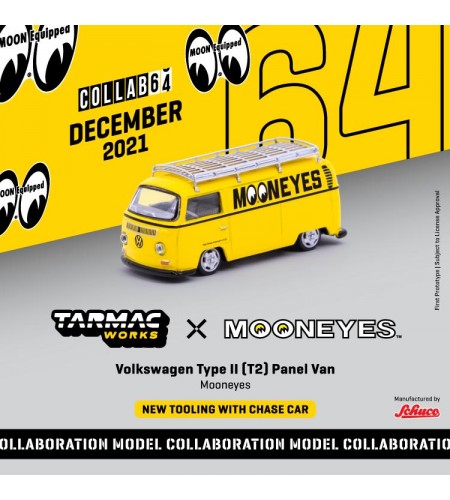 Tarmac Volkswagen Type II Panel Bus Mooneyes